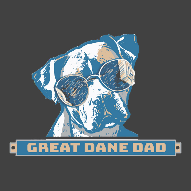 Great Dane Dad T  Shirt Great Dane Dad Cool Retro Vintage Gifts Cool S Vintage T-shirt | Artistshot