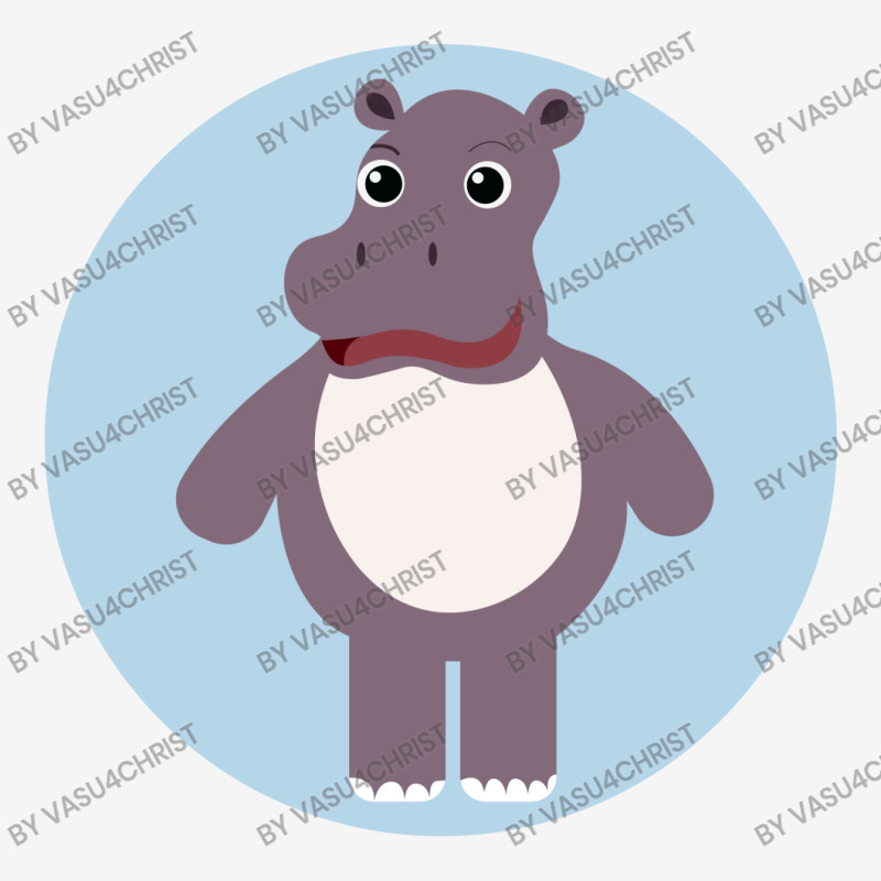 Animal Aset - Hippopotamus Character Adjustable Cap by vasu4christ | Artistshot