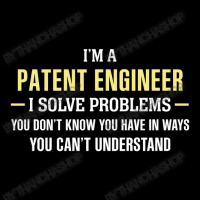 Patent Engineer I Solve Problems Funny Gift Adjustable Cap | Artistshot