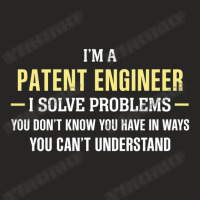 Patent Engineer I Solve Problems Funny Gift Ladies Fitted T-shirt | Artistshot