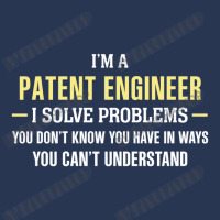 Patent Engineer I Solve Problems Funny Gift Ladies Denim Jacket | Artistshot