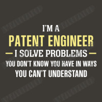 Patent Engineer I Solve Problems Funny Gift Bucket Hat | Artistshot