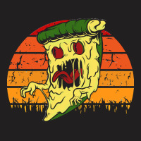 Pizza Zombie Funny Halloween T  Shirt Pizza Zombie Aesthetic Goth Gift T-shirt | Artistshot