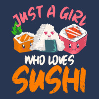 Ramen T  Shirt Just A Girl Who Loves Ramen Men Denim Jacket | Artistshot