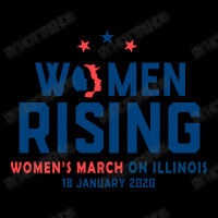 Women's Rising   Women's March On Illinois 2 Men's Long Sleeve Pajama Set | Artistshot