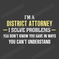 District Attorney I Solve Problems Funny Gift Men's Polo Shirt | Artistshot