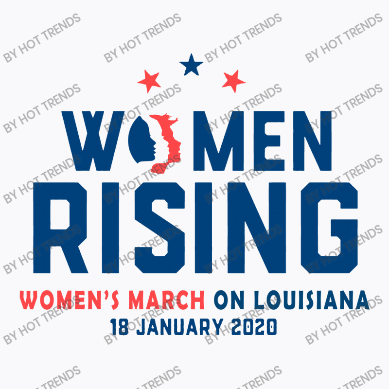 Women's Rising   Women's March On Louisiana 2 T-shirt | Artistshot