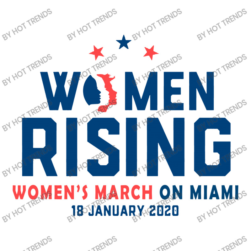 Women's Rising   Women's March On Miami 2 Baby Bodysuit | Artistshot