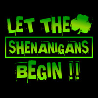 Im Not Short Im Leprechaun Size T  Shirt Let The Shenanigans Begin Fun Zipper Hoodie | Artistshot