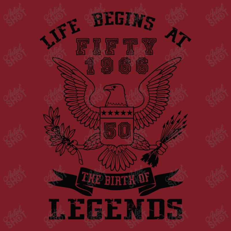 Life Begins At Fifty 1966 The Birth Of Legends Flannel Shirt | Artistshot