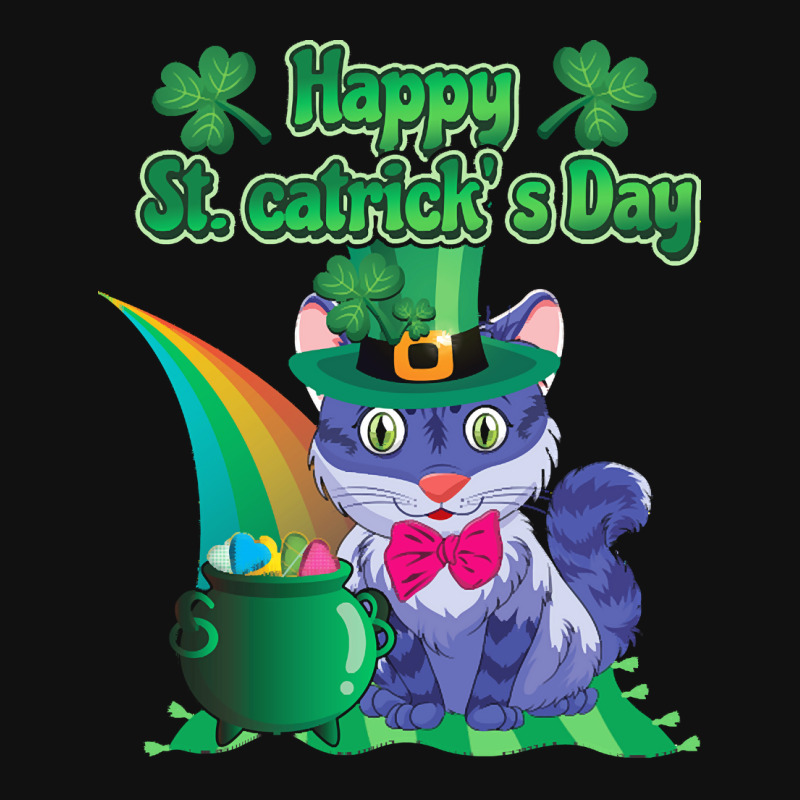 Day T  Shirt St. Catricks Day Cat Shamrock Saint Patrick's Day T  Shir Baby Beanies | Artistshot