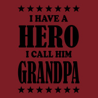 I Have A Hero I Call Him Grandpa Flannel Shirt | Artistshot