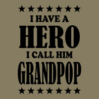 I Have A Hero I Call Him Grandpop Flannel Shirt | Artistshot