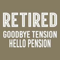 Retired Goodbye Tension Hello Pensiyon Flannel Shirt | Artistshot