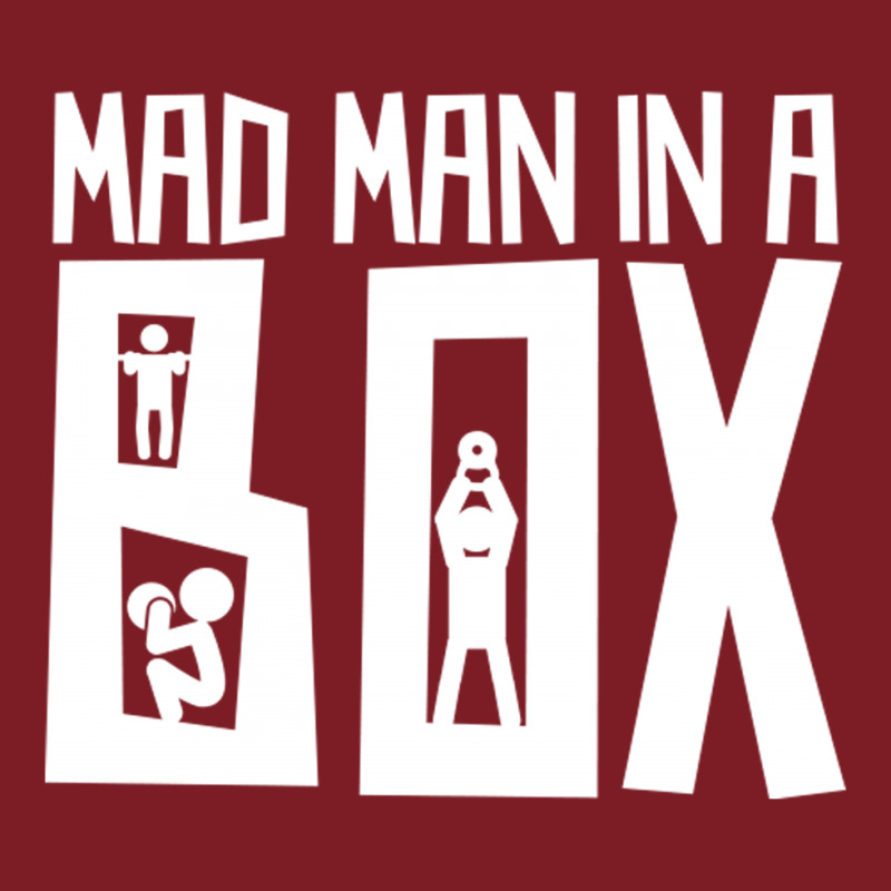 Mad Man In A Box Flannel Shirt | Artistshot