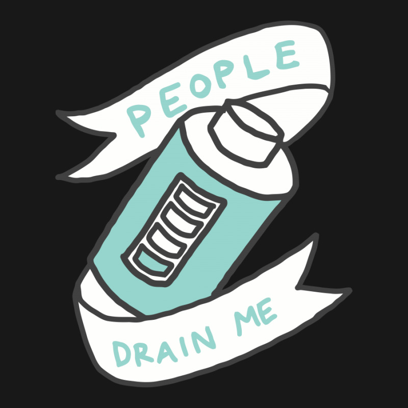 People Drain Me Flannel Shirt | Artistshot
