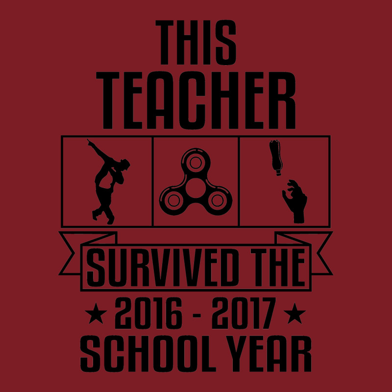 This Teacher Survived The 2016 2017 School Yea Flannel Shirt | Artistshot