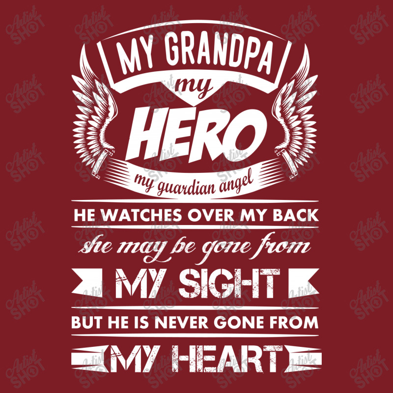 My Hero My Grandpa Flannel Shirt | Artistshot