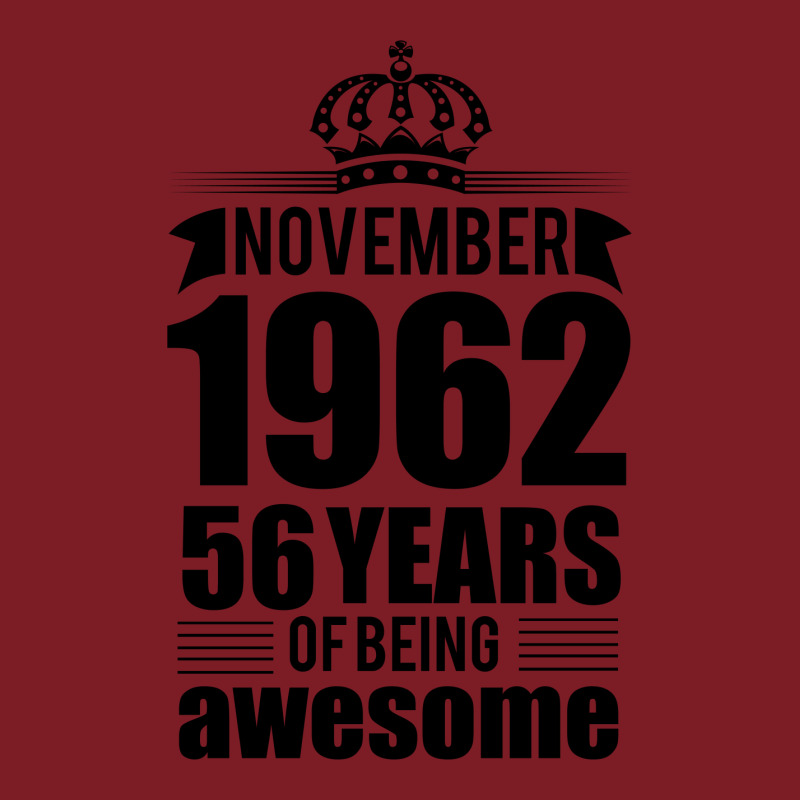 November 1962 56 Years Of Being Awesome Flannel Shirt | Artistshot