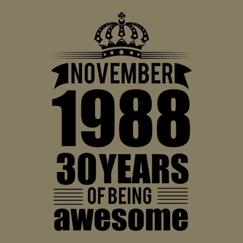 November 1988 30 Years Of Being Awesome Flannel Shirt | Artistshot