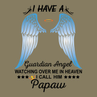 My Papaw Is My Guardian Angel Flannel Shirt | Artistshot