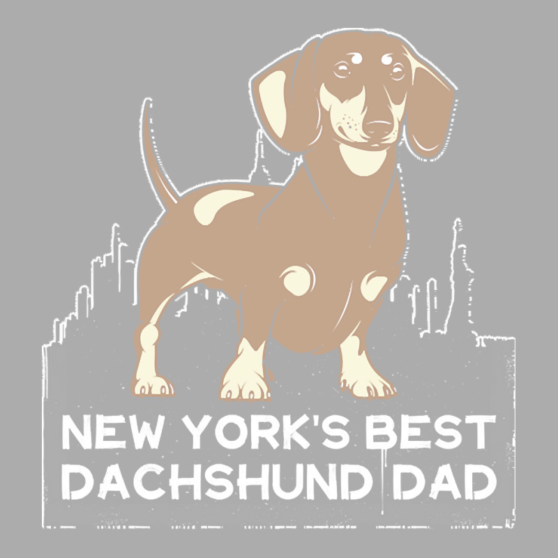 Dachshund T  Shirt New York's Best Dachshund Dad T  Shirt Men's T-shirt Pajama Set by hiram84349 | Artistshot