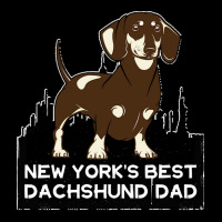 Dachshund T  Shirt New York's Best Dachshund Dad T  Shirt Long Sleeve Shirts | Artistshot