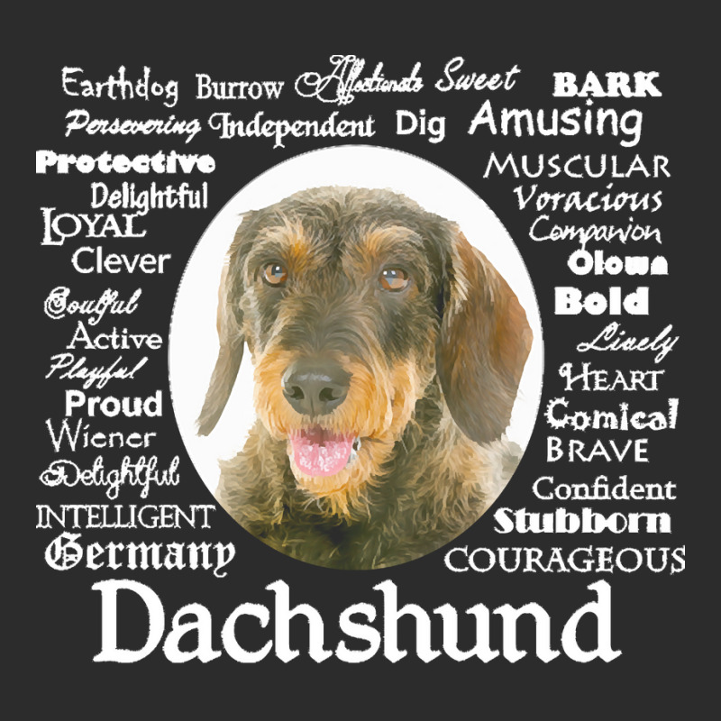 Dachshund T  Shirt Wirehaired Dachshund Traits T  Shirt Exclusive T-shirt by hiram84349 | Artistshot