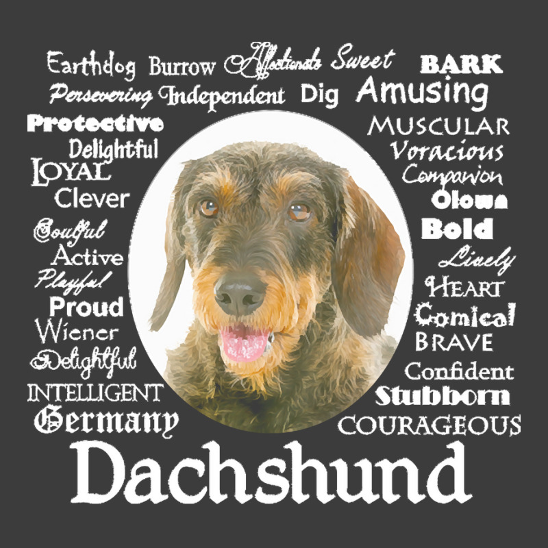 Dachshund T  Shirt Wirehaired Dachshund Traits T  Shirt Men's Polo Shirt by hiram84349 | Artistshot