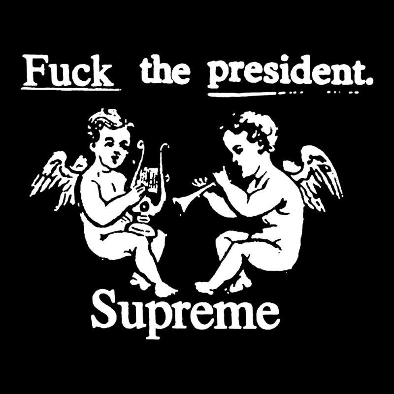 Fuck The President Cropped Hoodie by danidikadi | Artistshot