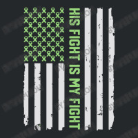 His Fight   American Flag Epilepsy Crewneck Sweatshirt | Artistshot