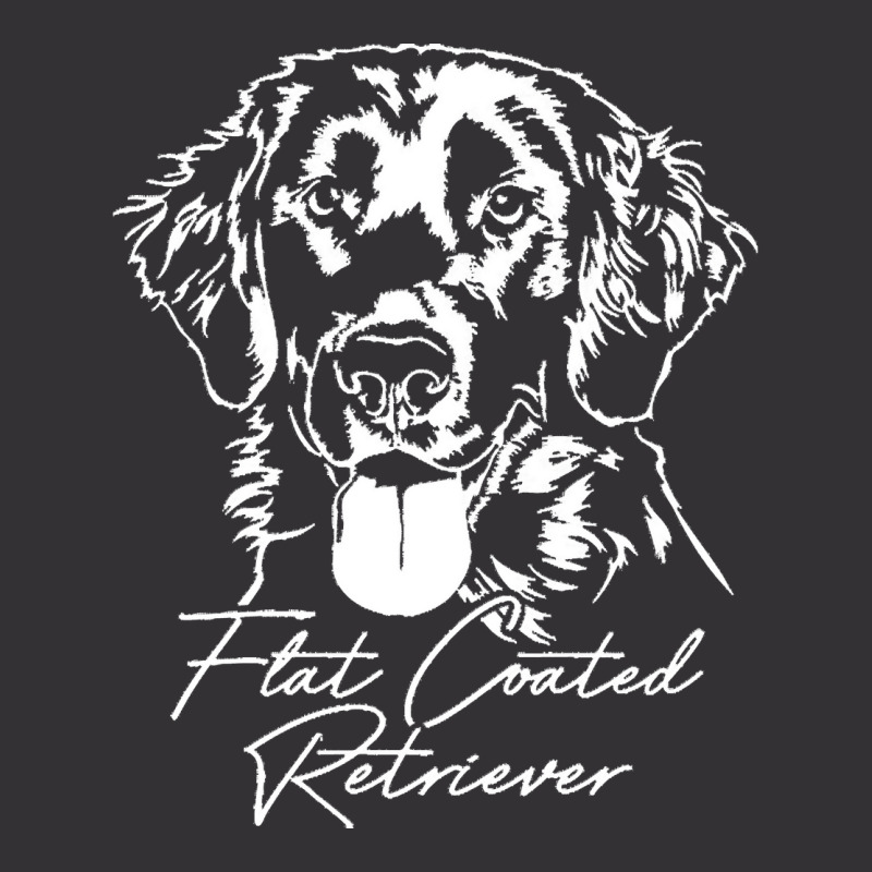 Flat Coated Retriever Dog T  Shirt Flat Coated Retriever Dog Portrait Vintage Short by hiram84349 | Artistshot