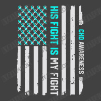 His Fight American Flag Congenital Vintage T-shirt | Artistshot