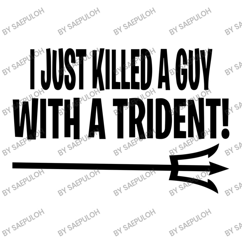 I Just Killed A Guy With A Trident! V-neck Tee | Artistshot