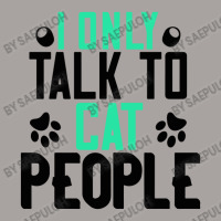 I Only Talk To Cat People Racerback Tank | Artistshot