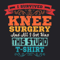 Knee Surgery Acl Replacement Recovery Retro Gift Youth Tee | Artistshot