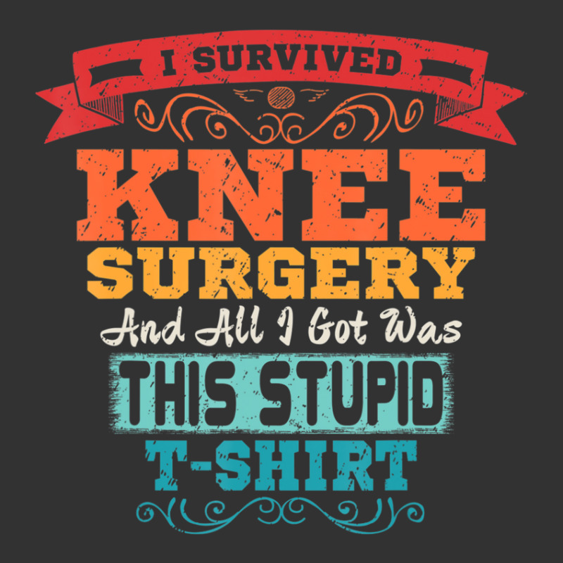 Knee Surgery Acl Replacement Recovery Retro Gift Baby Bodysuit by bummercaught | Artistshot