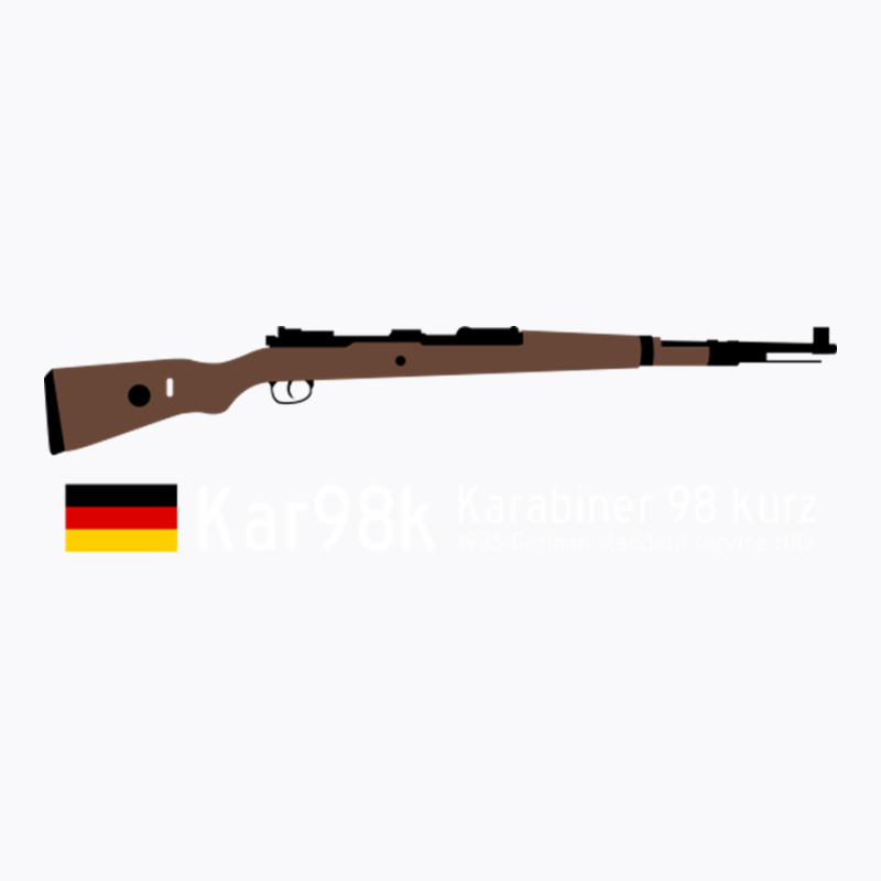 Kar98k Karabiner 98 Kurz 1935 German Standard Service Rifle Historical T-Shirt by apolitery | Artistshot