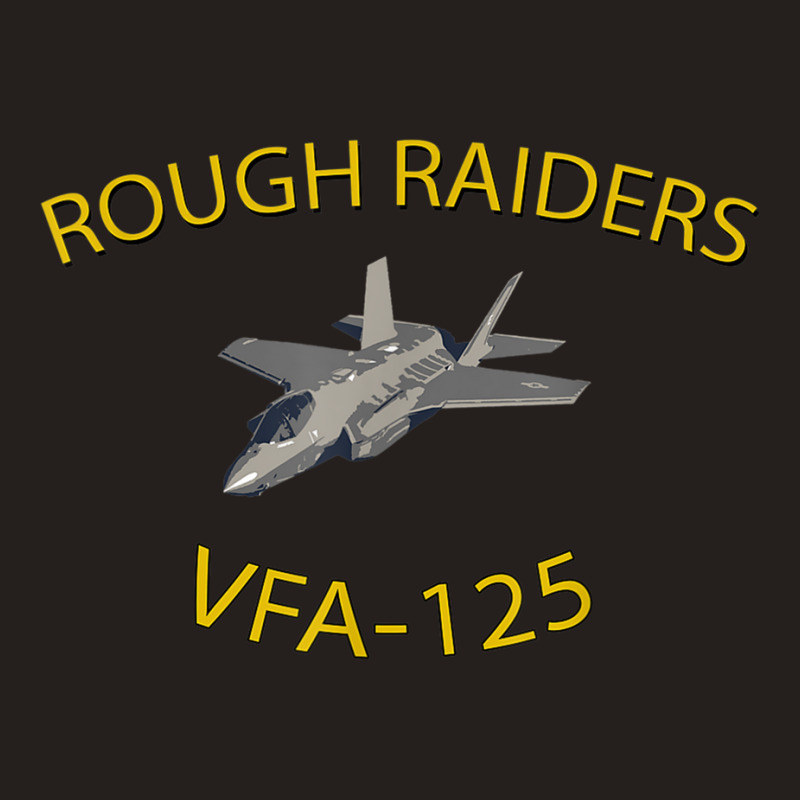 Vfa125 Rough Raiders Strike Fighter Squadron F35 Lightning Tank Top by CrystalWanda | Artistshot