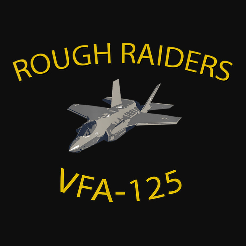 Vfa125 Rough Raiders Strike Fighter Squadron F35 Lightning Crop Top by CrystalWanda | Artistshot