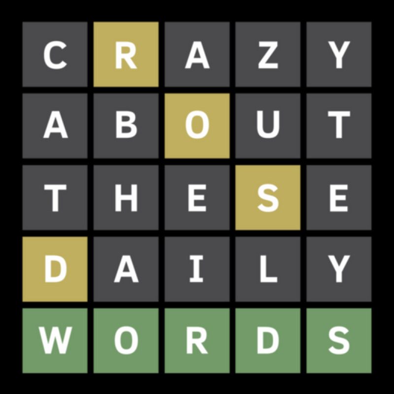 Crazy About These Daily Words (wordle Game) Pocket T-shirt | Artistshot