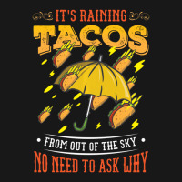 It's Raining Tacos Funny Taco Kids Girls Boys Gift Flannel Shirt | Artistshot