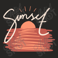 Sunset Ladies Fitted T-shirt | Artistshot