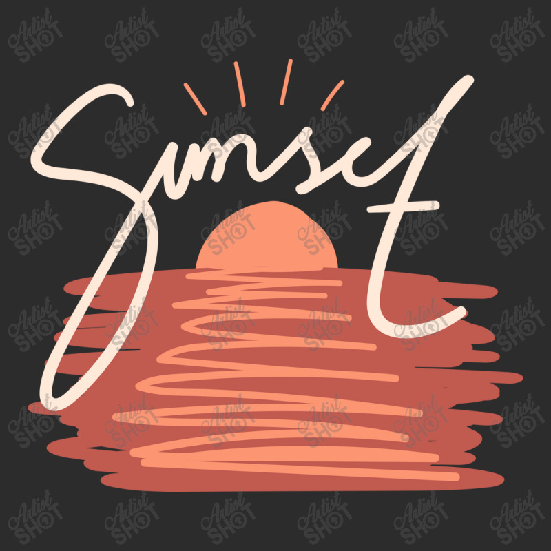 Sunset Exclusive T-shirt by Words Art | Artistshot