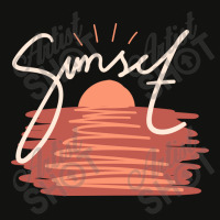 Sunset Scorecard Crop Tee | Artistshot