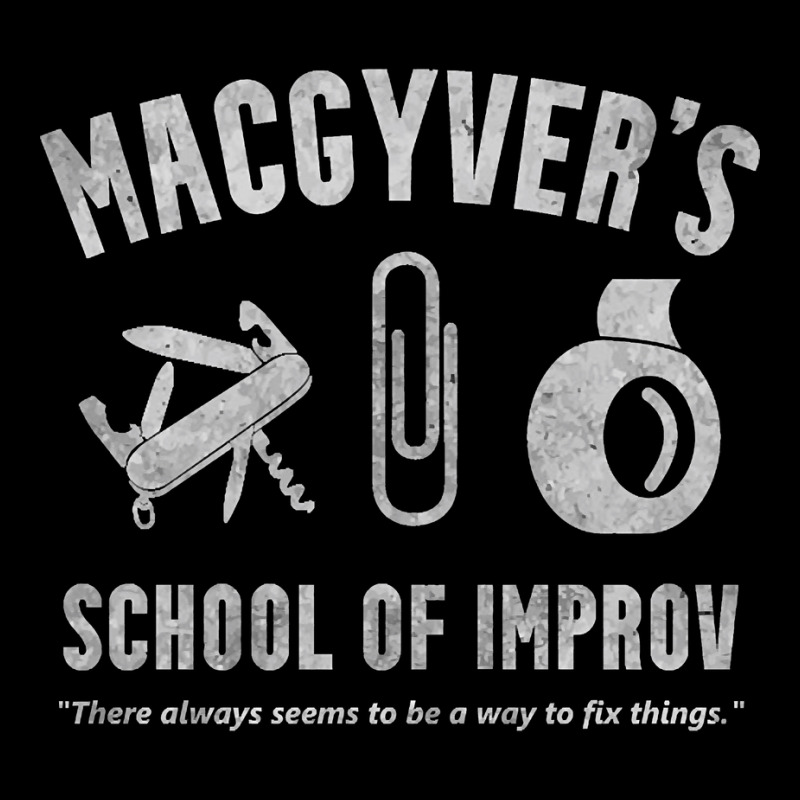 Macgyver's School Of Improv (2) V-Neck Tee by bummercaught | Artistshot