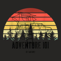 Retro Sunset Vintage Taco Tacoma Overlanding. Ladies Fitted T-shirt | Artistshot