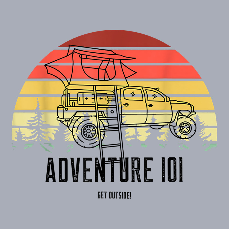 Retro Sunset Vintage Taco Tacoma Overlanding. Tank Dress by ChristinaMarieCavanaugh | Artistshot