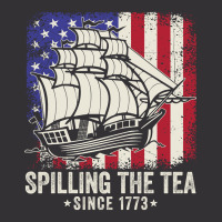 Spilling The Tea Since 1773 Funny American Us Flag History Teacher Vintage Hoodie And Short Set | Artistshot