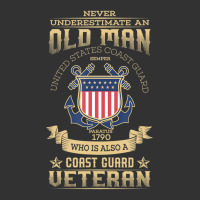 Mens Never Underestimate An Old Man Coast Guard Gif Baby Bodysuit | Artistshot